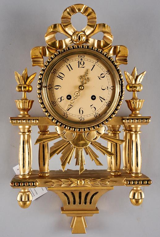 VÄGGPENDYL, gustaviansk stil, Westerstrand, Töreboda, 1900-talets mitt.