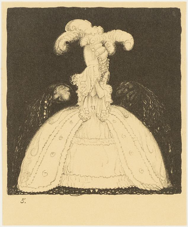 John Bauer, "Två friare".