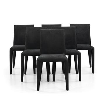 38. Mario Bellini, "Vol au vent", 6 chairs, Maxalto, B&B Italia, post 2001.