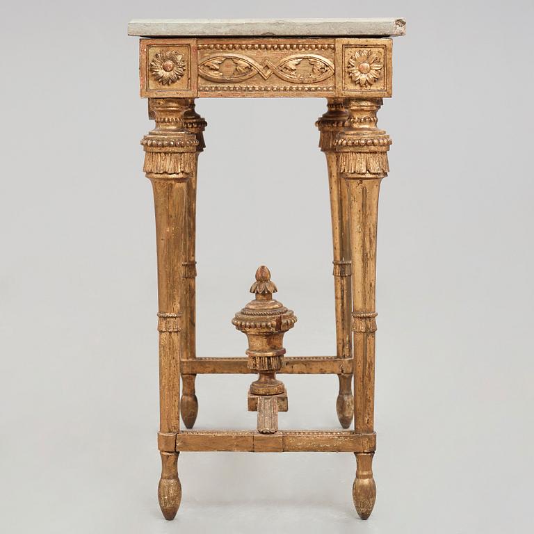 KONSOLBORD, stockholmsarbete, 1700-talets slut, gustavianskt.