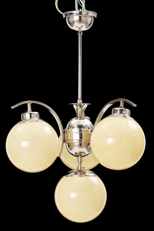TAKLAMPA, art deco, 1930/40-tal. Höjd 60.