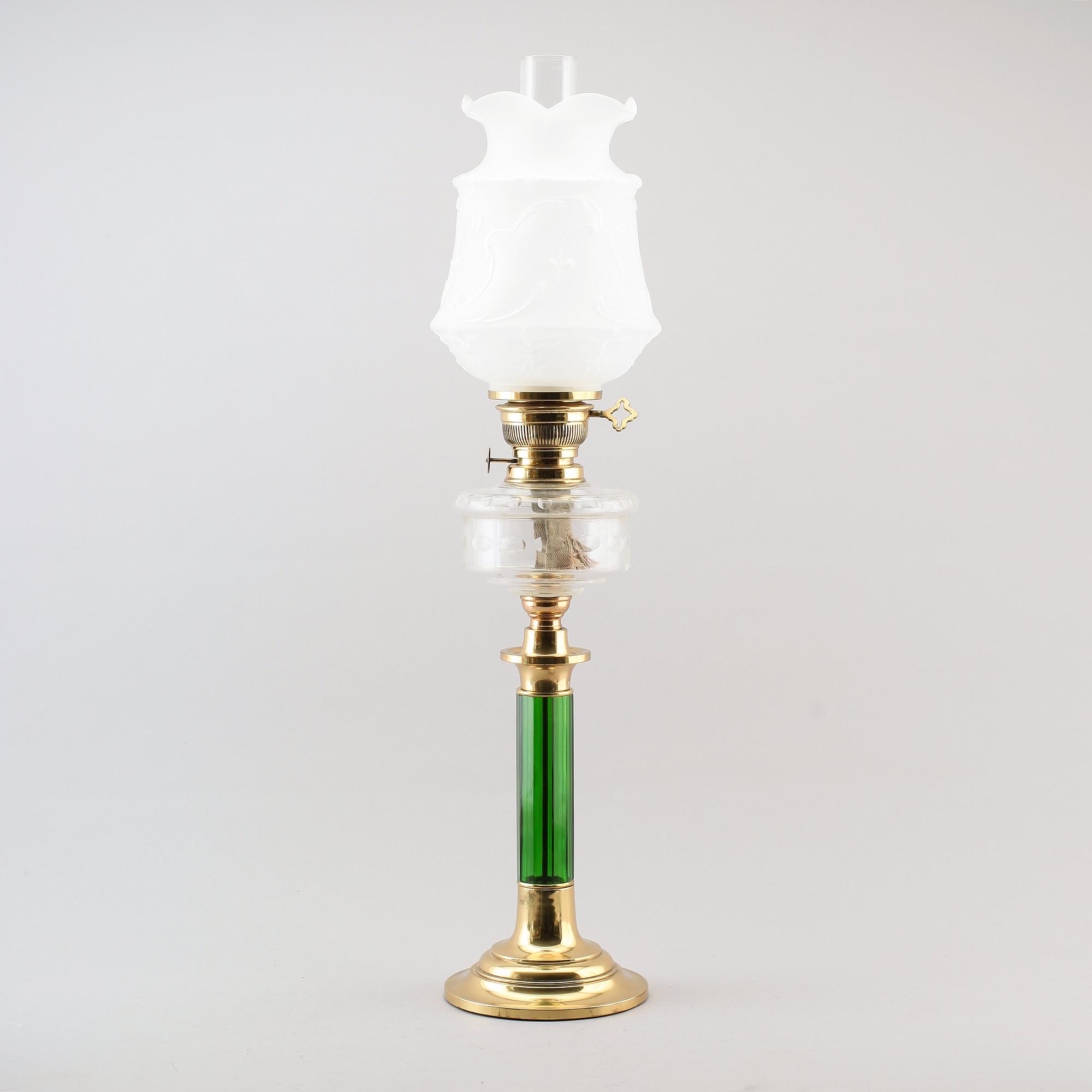 BORDSFOTOGENLAMPA, 1900-talets första hälft.