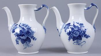 PARTI PORSLIN, 5 delar, Kongl Dansk, 1900-tal.