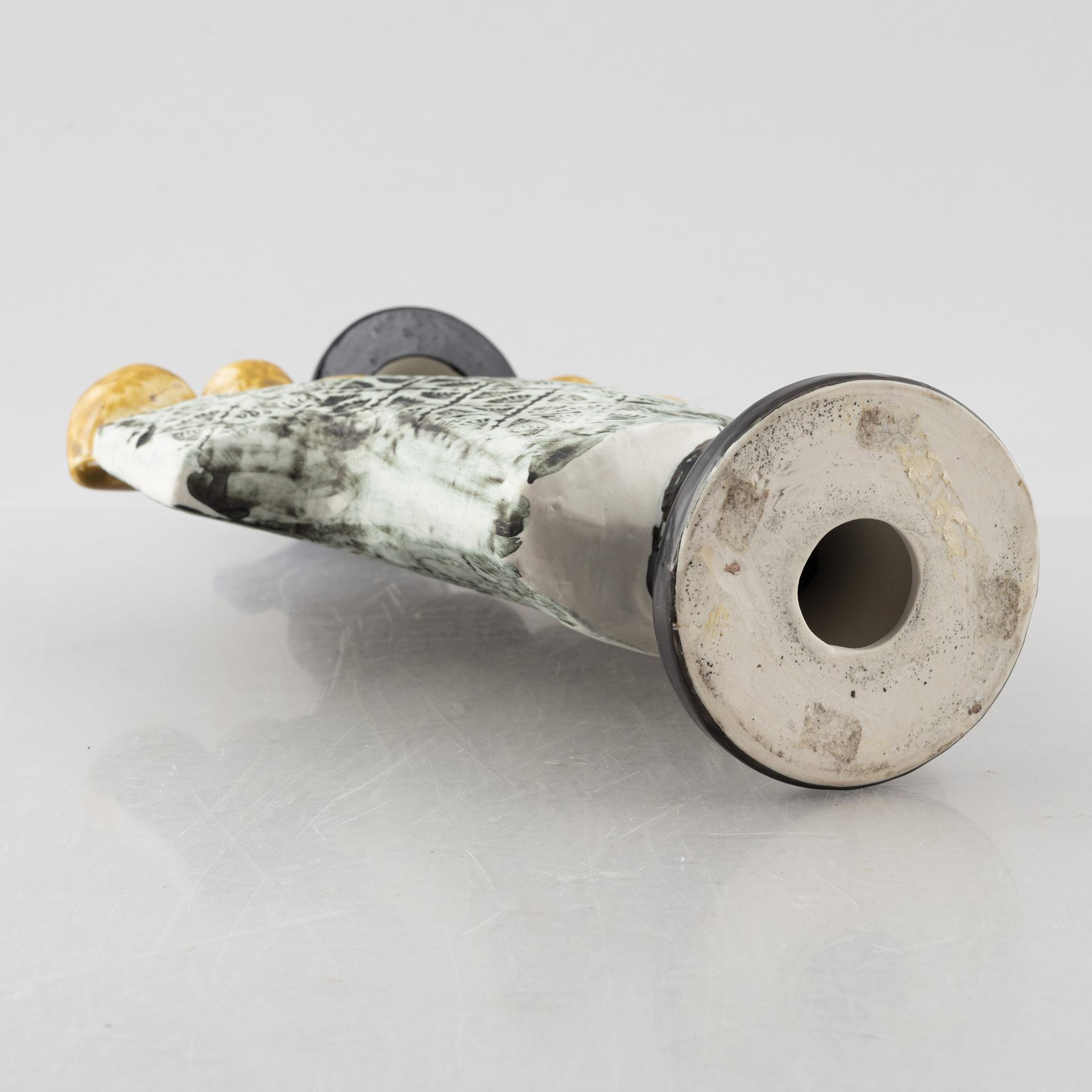 Lisa Larson, a 'Fågelskrämma' figurine, Gustavsberg, 1970-71.