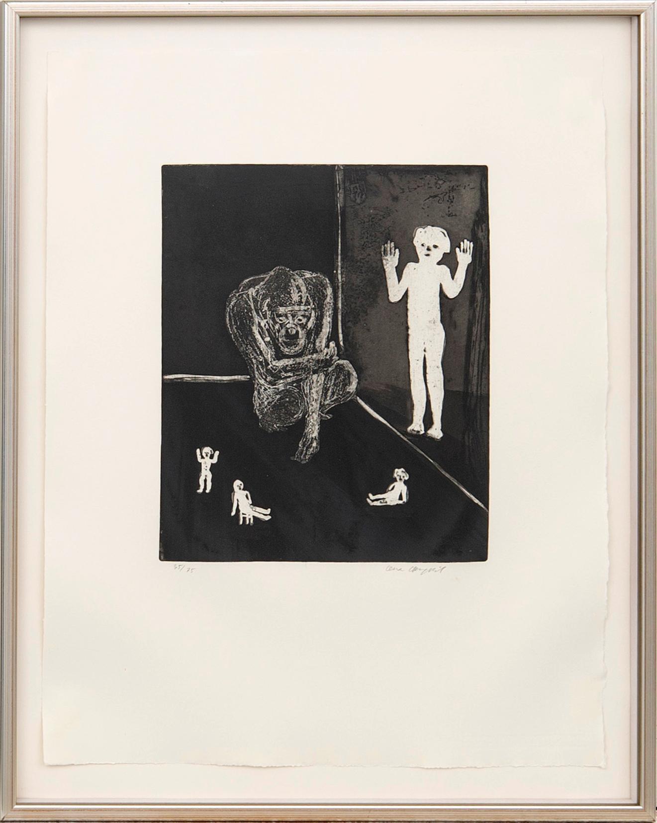 Lena Cronqvist, Child and gorilla.