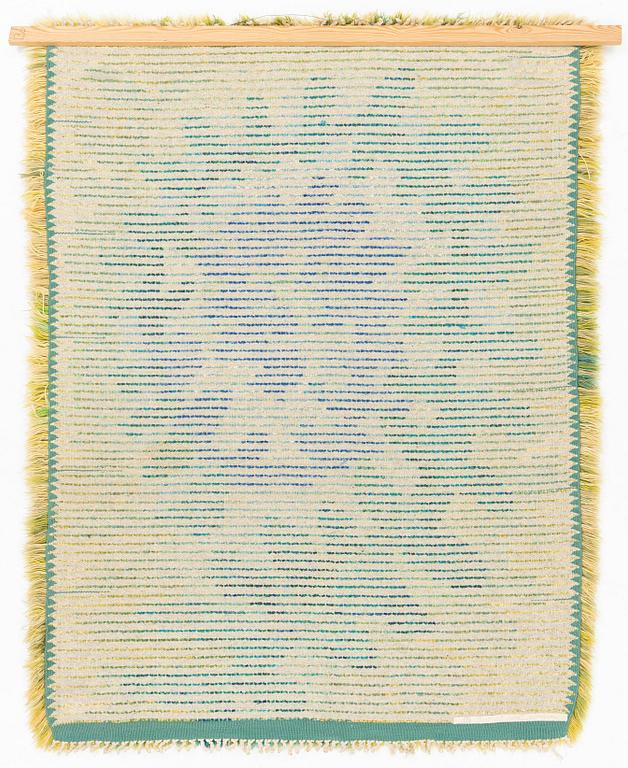 Viola Gråsten, a carpet "Ormbunke". Knotted pile, 160 x 124 cm, for NK Textilkammare.