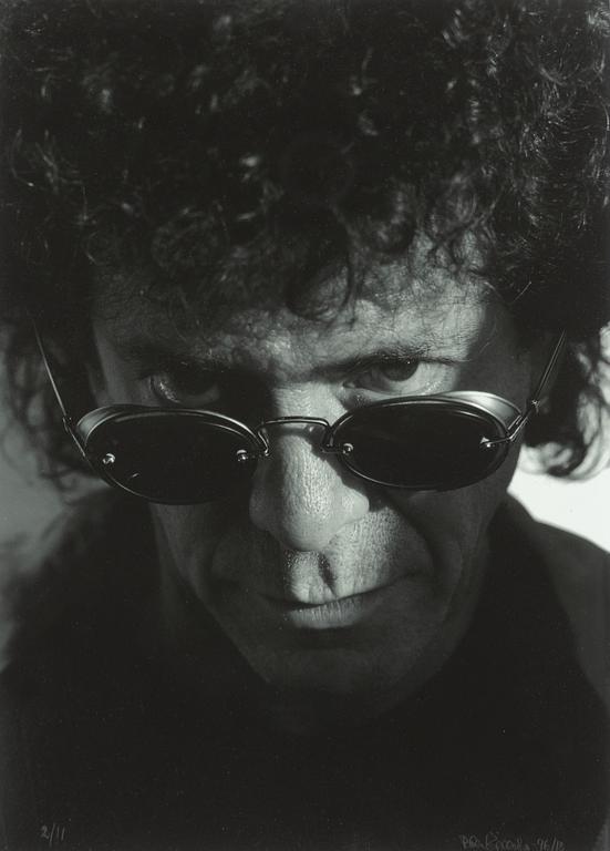 Peter Kjellerås, "Lou Reed, Stockholm", 1996.