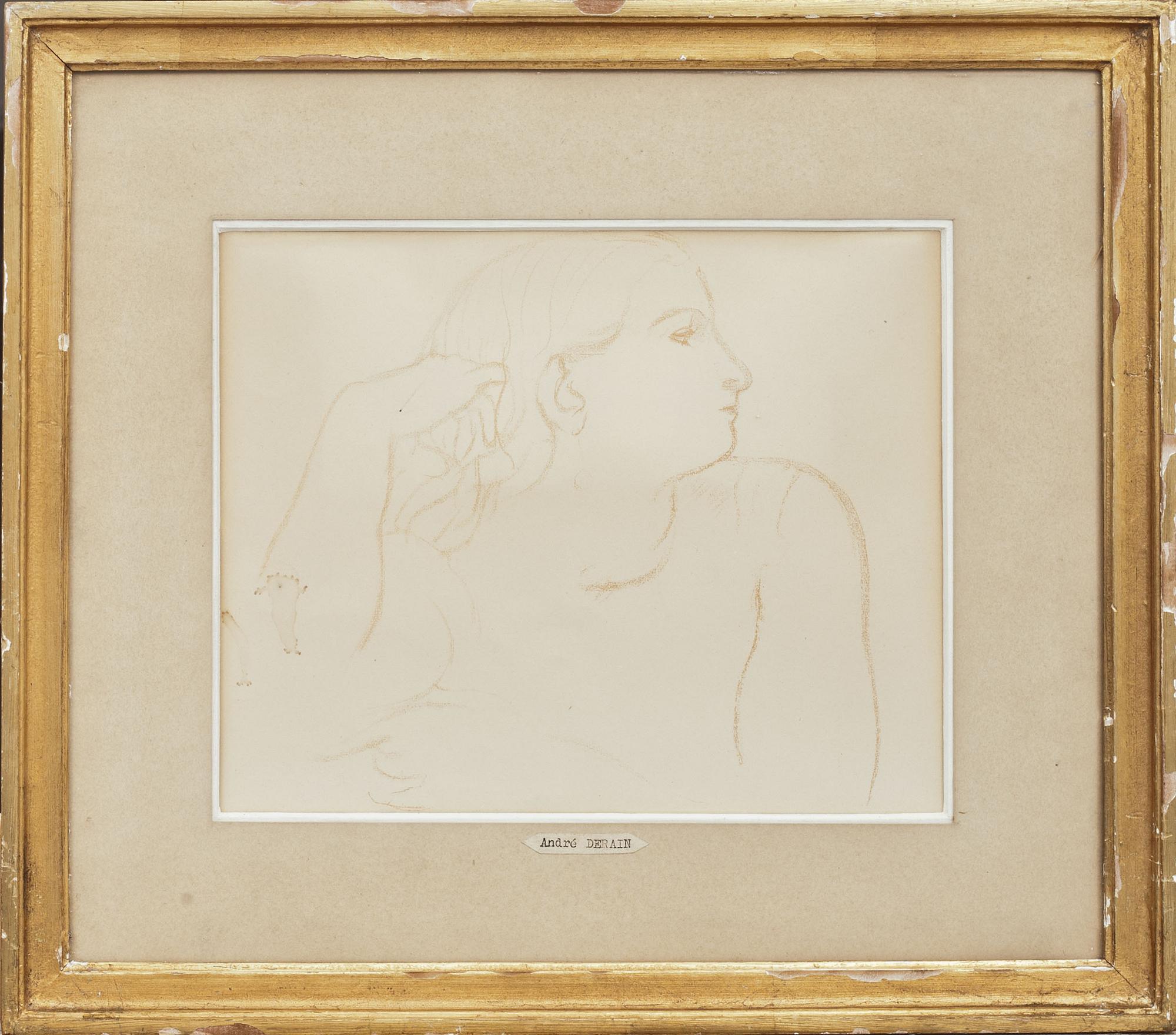 ANDRÉ DERAIN, efter. Litografi.