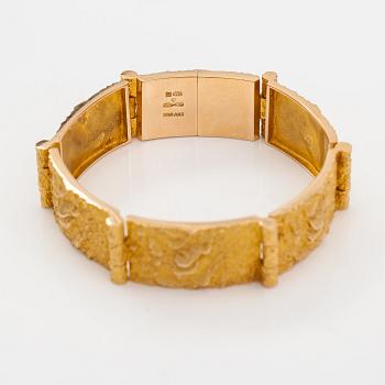 Björn Weckström, Armband "Fantasi", 14K guld. Lapponia 1969.