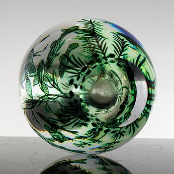 A Fishgraal vase by Edward Hald for Orrefors 1955.