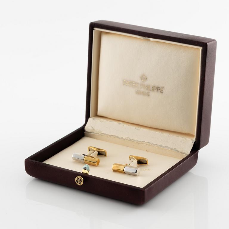 Patek Philippe, cufflinks, ca 1980.