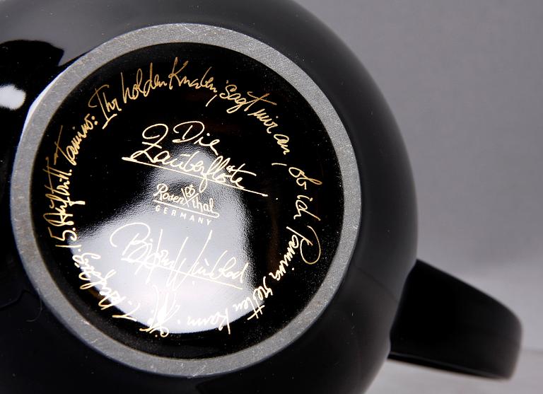 KAFFEKANNA, Björn Wiinblad, porslin, Rosenthal.