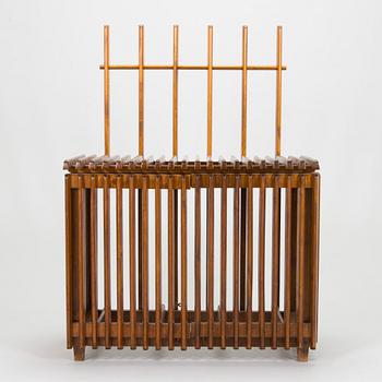 Bagagebänk, Erkki Huttunens ritkontor. Hotel Vaakuna, 1947.