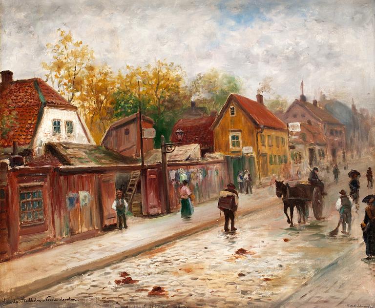 Frans Wilhelm Odelmark, Old Stockholm Norrlandsgatan.