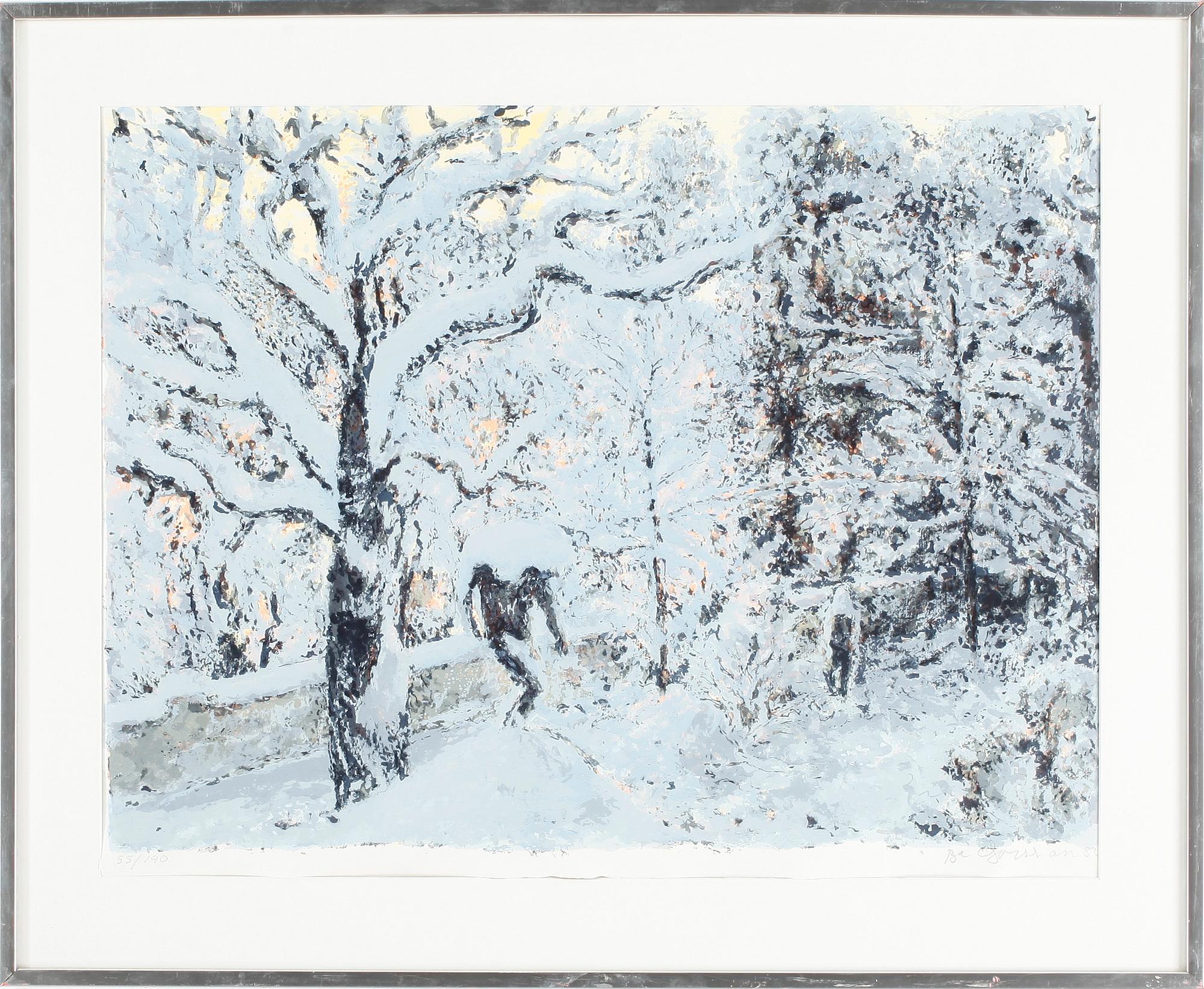 BO LARSSON, färglitografi, signerad o numrerad 55/140.