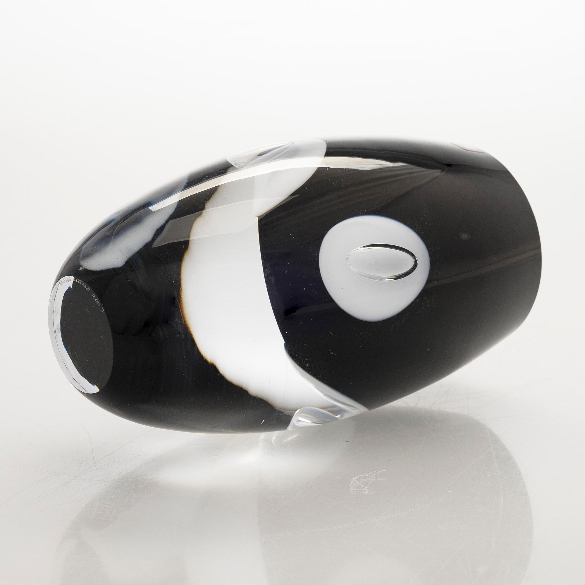 Timo Sarpaneva, veistos, "Claritas", signerad Timo Sarpaneva Iittala 2007.