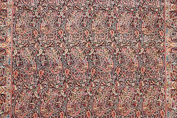 A Boteh pattern Kerman carpet, c. 475 x 342 cm.