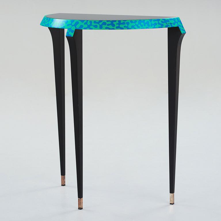 Alessandro Mendini, an "Agrilo" console table for Zanotta, Italy post 1984.