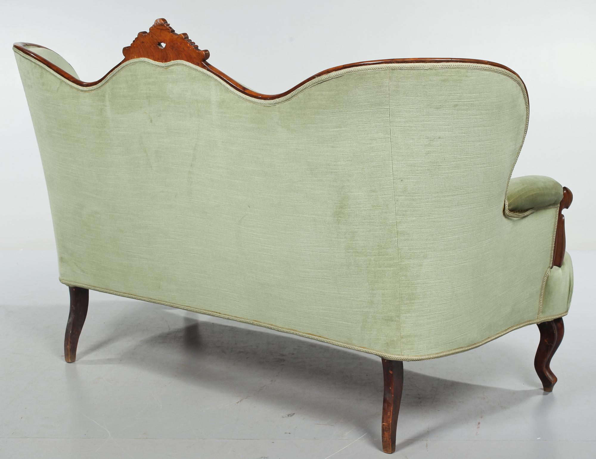 SOFFA, nyrokoko, 1800-talets andra hälft.