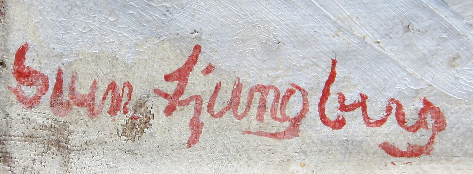 SVEN LJUNGBERG, olja på duk, sign.