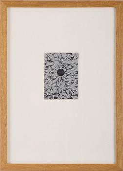 PETER WEISS, indian ink on paper, signed, executed in 1953.