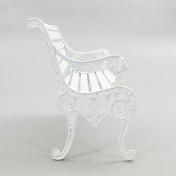 Garden bench, 20th century.
