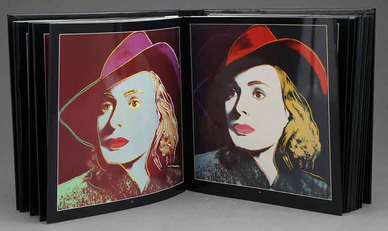 ANDY WARHOL, BOK, "Portraits of Ingrid Bergman by Andy Warhol".