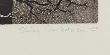 Elina Luukanen, etsning, akvatint, signerad och daterad -00, numrerad 45/60.