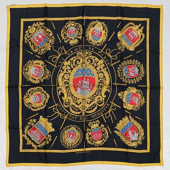 Hermès, scarf, "Les Armes des Paris".