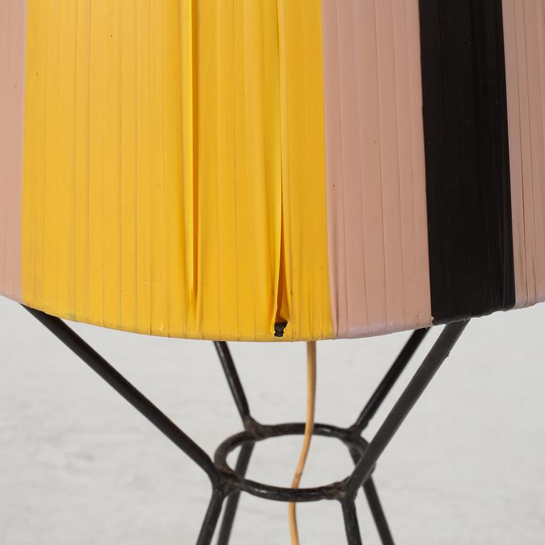 A floor lamp, 1950's.