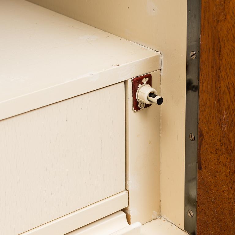 A mid 20th Century bar cabinet.