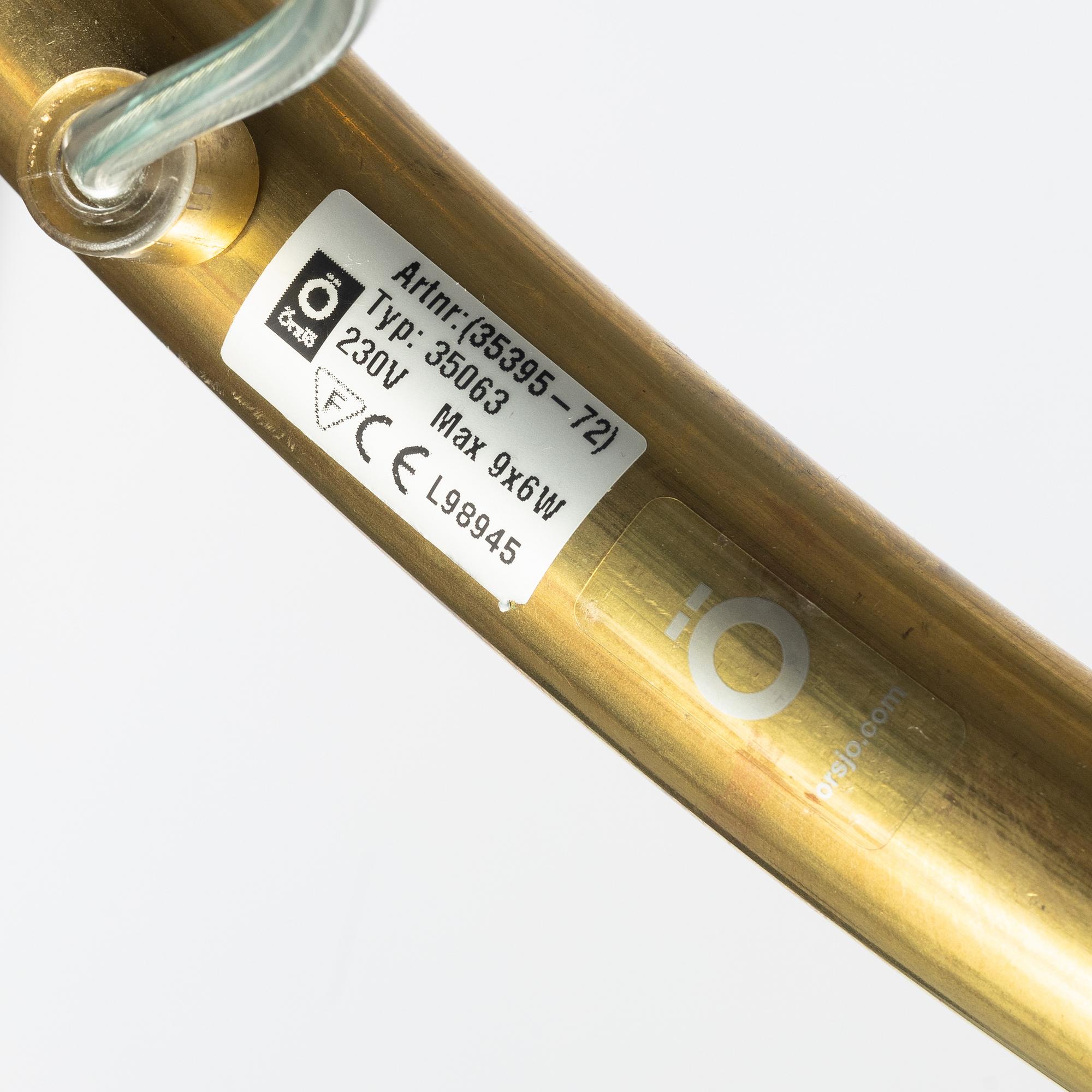 Jonas Bohlin, ceiling lamp, "Star", Örsjö Belysning.