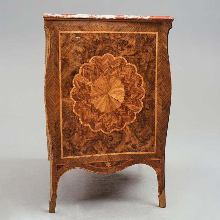 An Italian presumably Naples  Rococo 18th century commode.