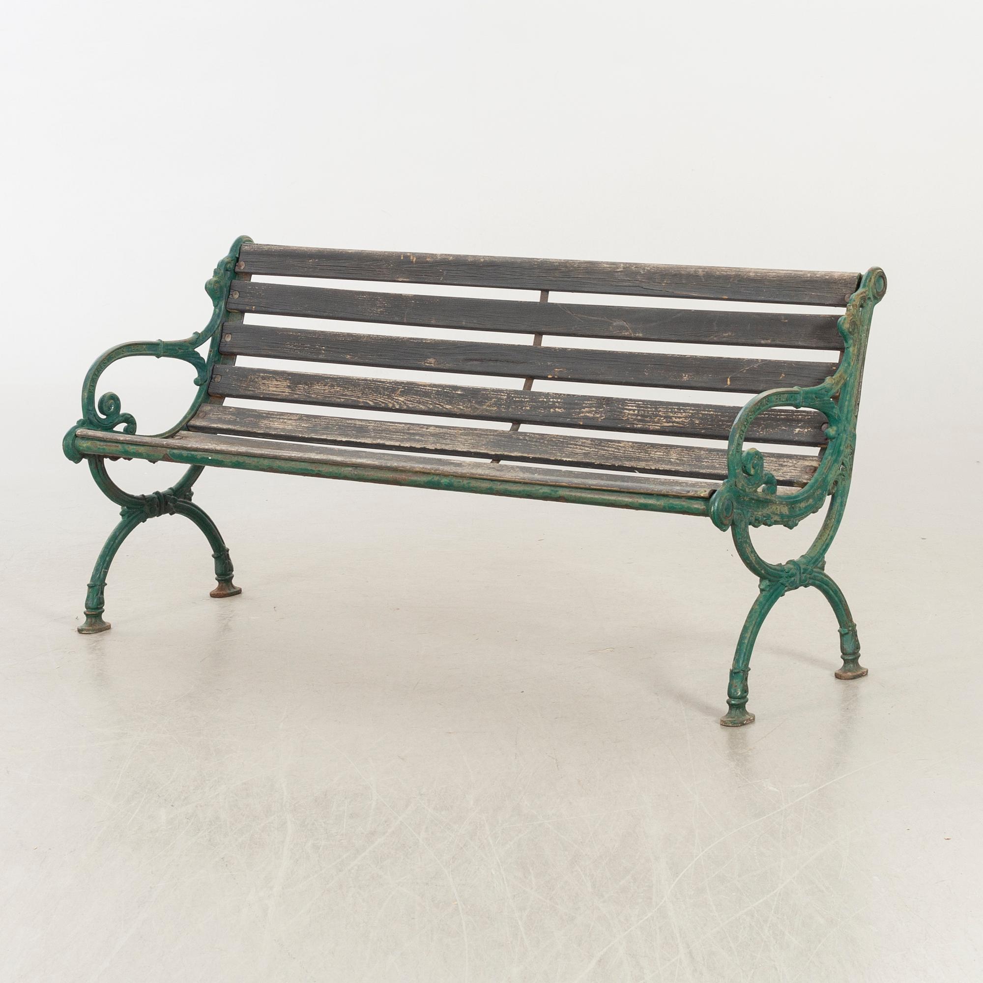 PARKBÄNK, PARKBÄNK, Klafreströms Bruk, 1900-tal.