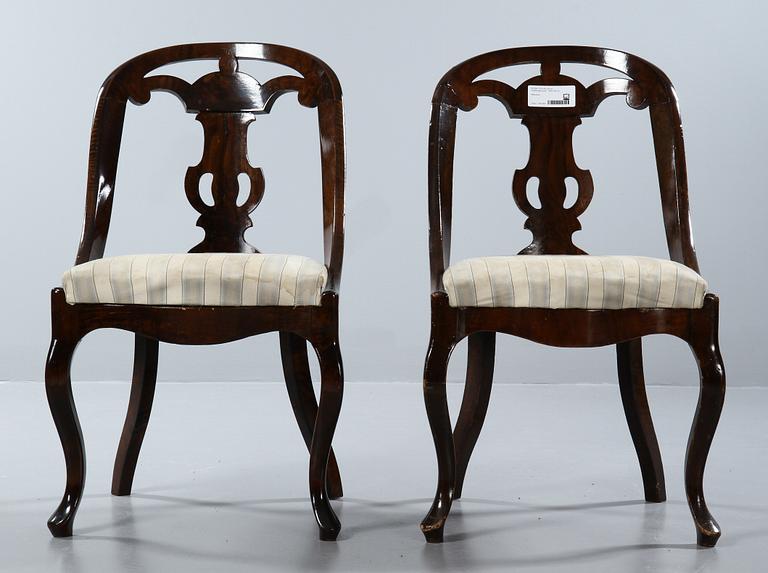STOLAR, ett par, "Göteborgsmodell", 1800/1900-tal.