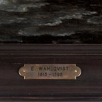 Ehrnfried Wahlqvist, Kustlandskap med kungsörnsbo.