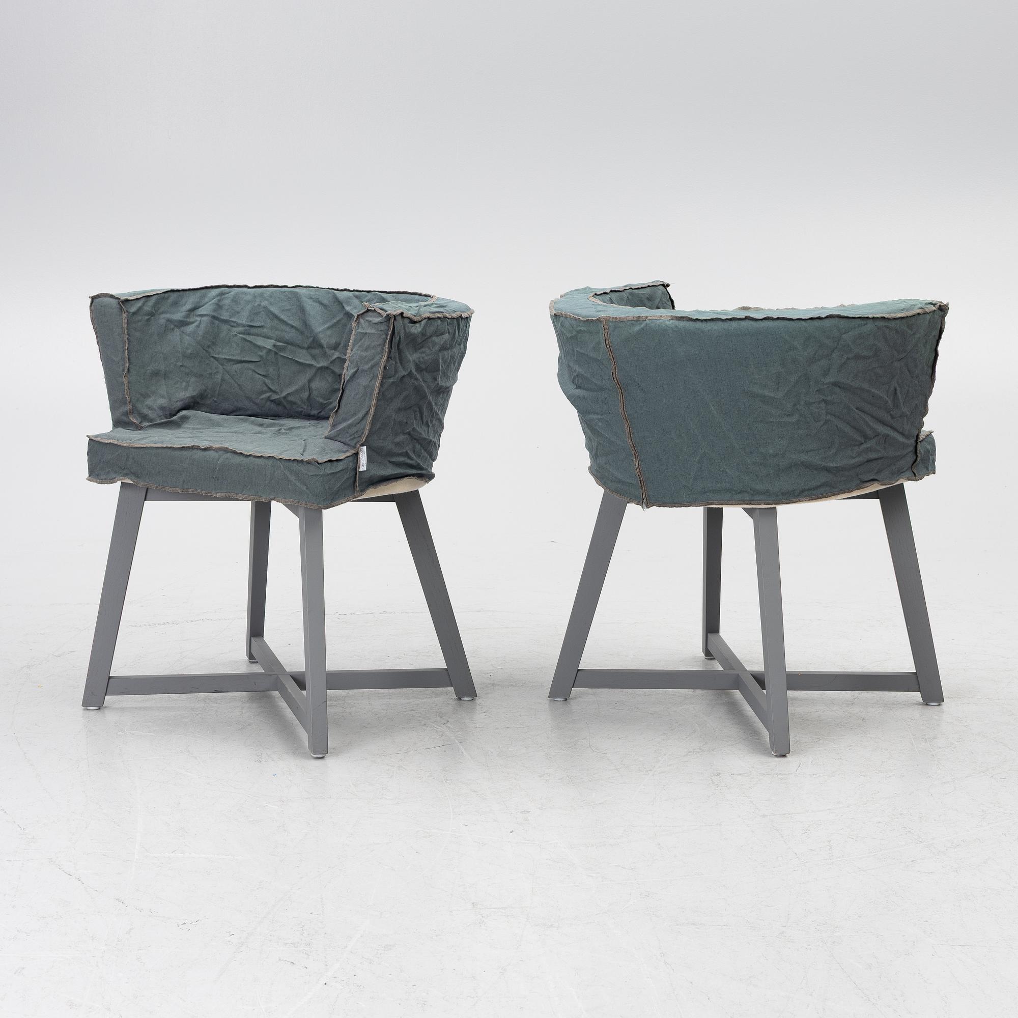 Paola Navone, stolar, 6 st, "Ghost”, Gervasoni, Italien.