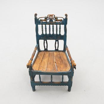 Armchair from the second half of the 19th century.