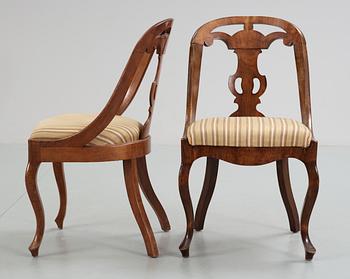 STOLAR, 6 st. S. k Göteborgsmodell, 1800-tal.