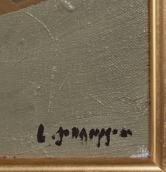 LARS JOHANSSON, olja på duk, sign.