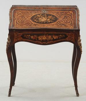 SEKRETÄR, Louis XVI-stil, 1800-tal.