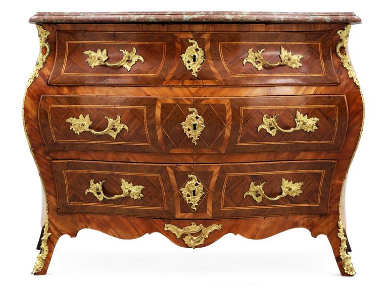 A Swedish Rococo 18th century commode.