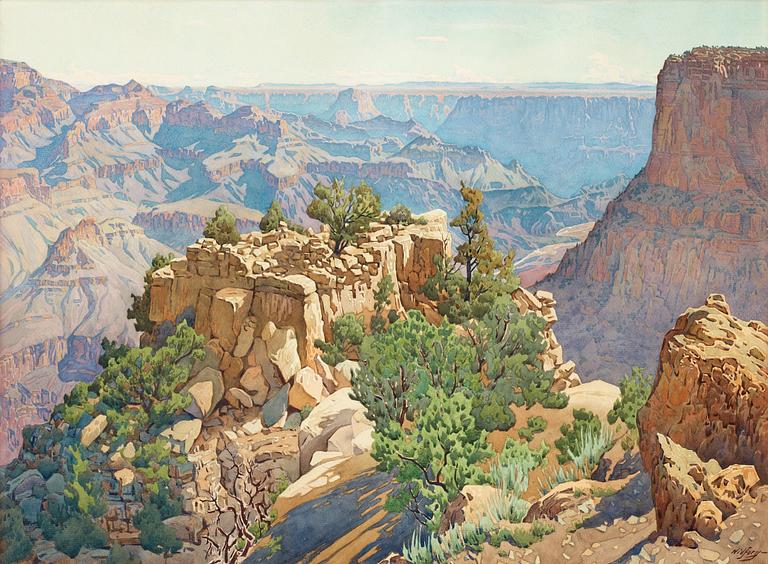 Gunnar Widforss, "Grand Canyon".