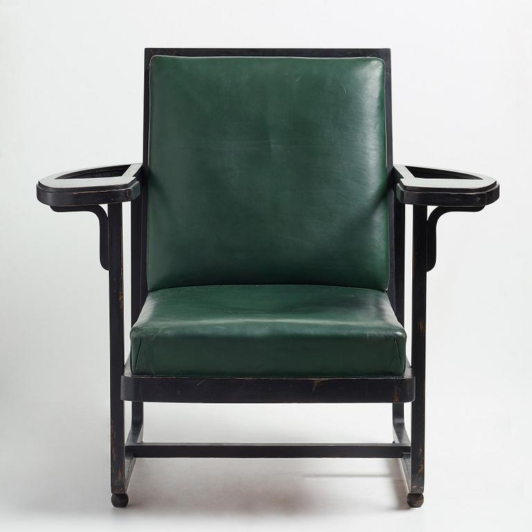 Carl Bergsten, an armchair, by Gemla Leksaksfabrik Diö, for the exhibition in Norrköping Sweden 1906.