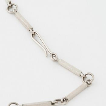 COLLIER, med bergkristall, Wiwen Nilsson, Lund 1942.