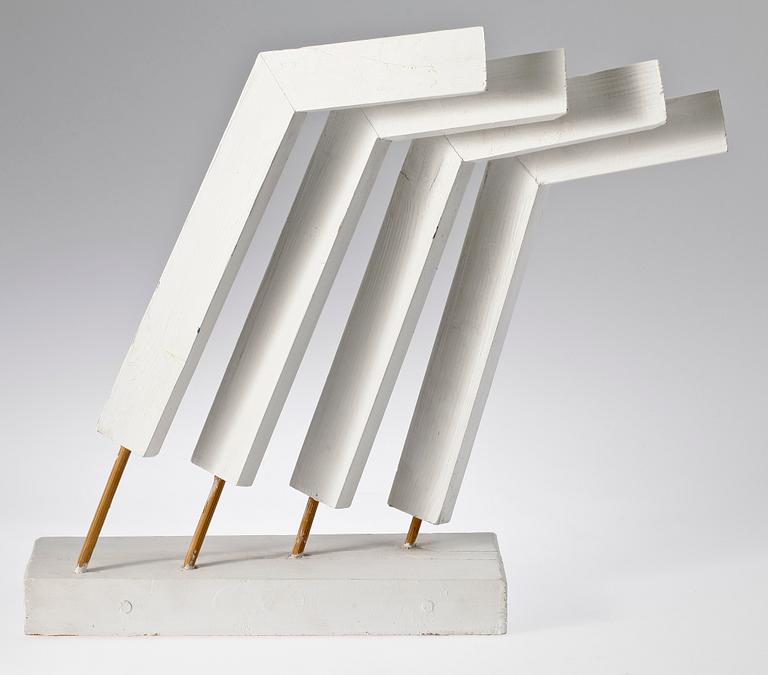 NALLE WERNER, skulptur, trä, sign.