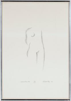 CHRISTIAN BERG, lithographs, 3, signed 68/125.