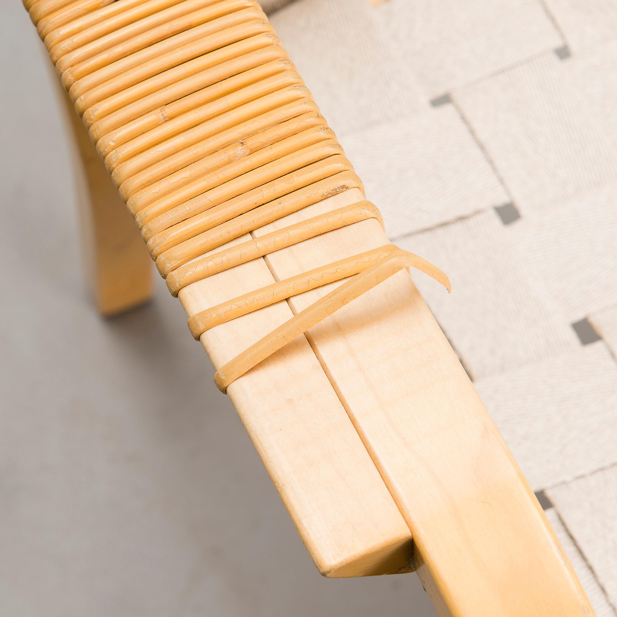 ALVAR AALTO, nojatuoli malli 45, Artek 1900-luvun loppu.