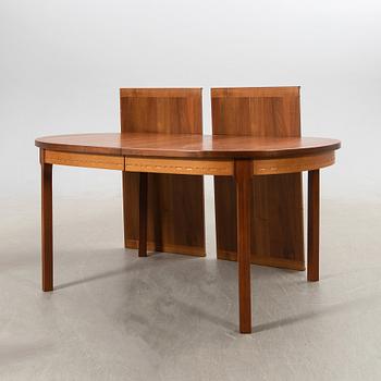 Nils Jonsson, dining table, "Rimbo" for Troeds, later part of the 20th century.
