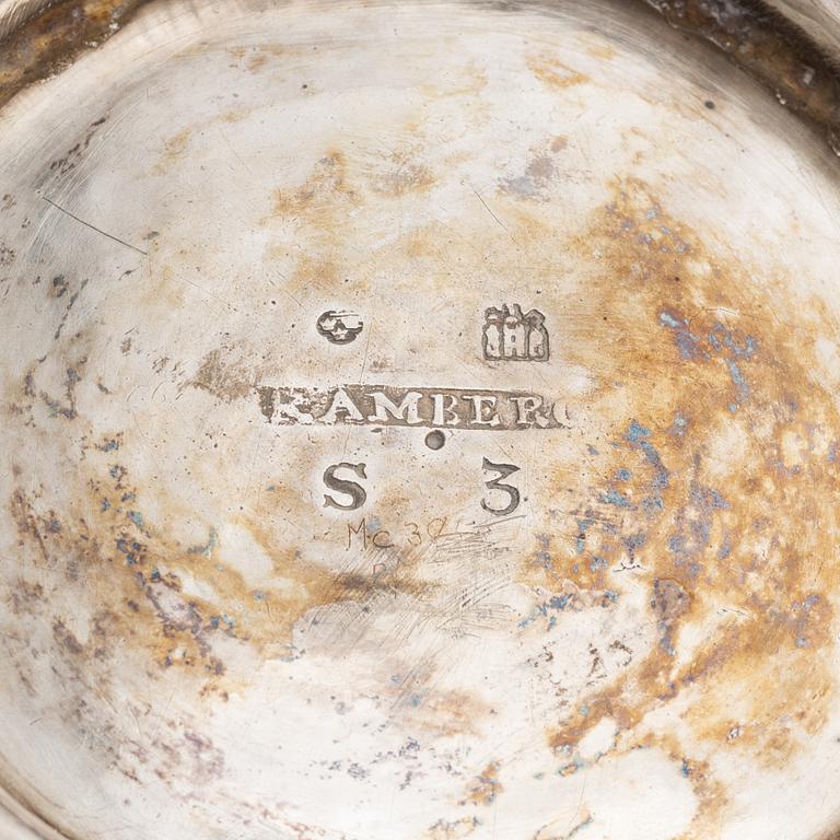 A silver-gilt beaker, mark of Niklas Ramberg, Lund 1824.